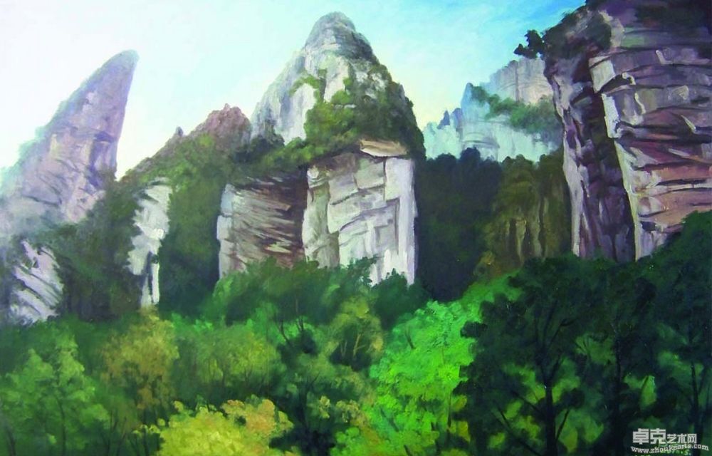 《张家界四号》1400X900cm
