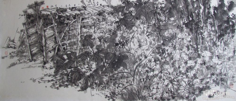 屋鄙藏珍54X133cm