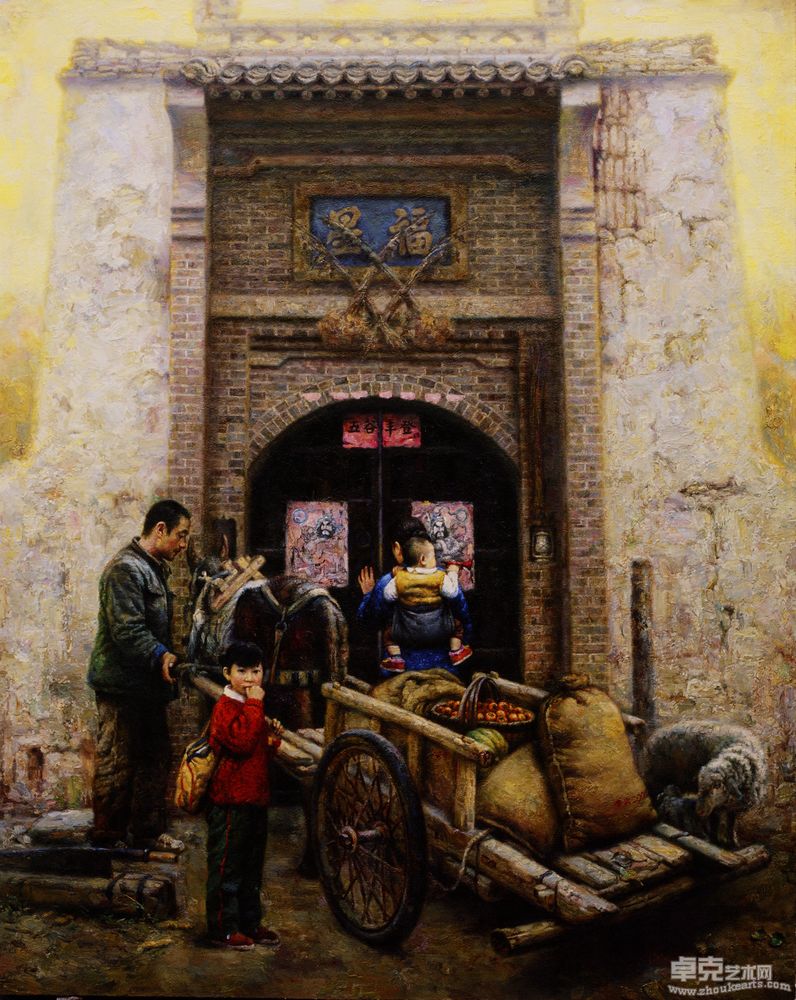 《福星》162X130.3cm