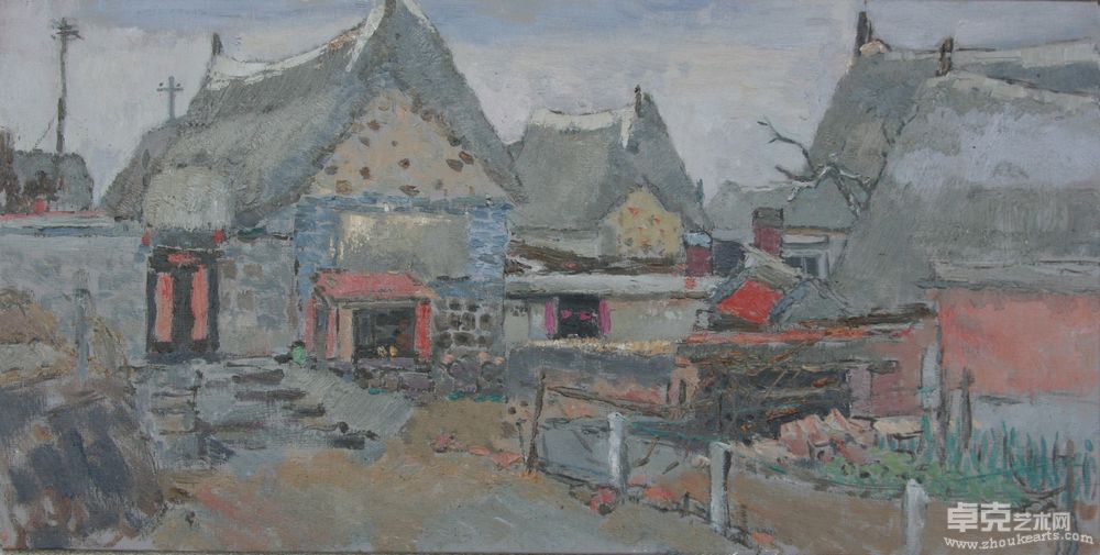 新作345×120cm