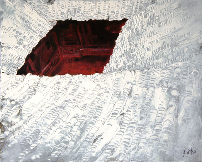 《腊月》70×90cm