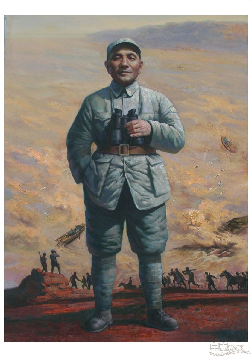 东渡黄河   150X128cm