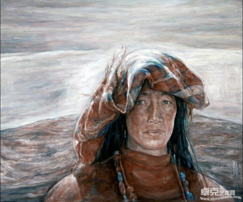 100X120CM，晨曦