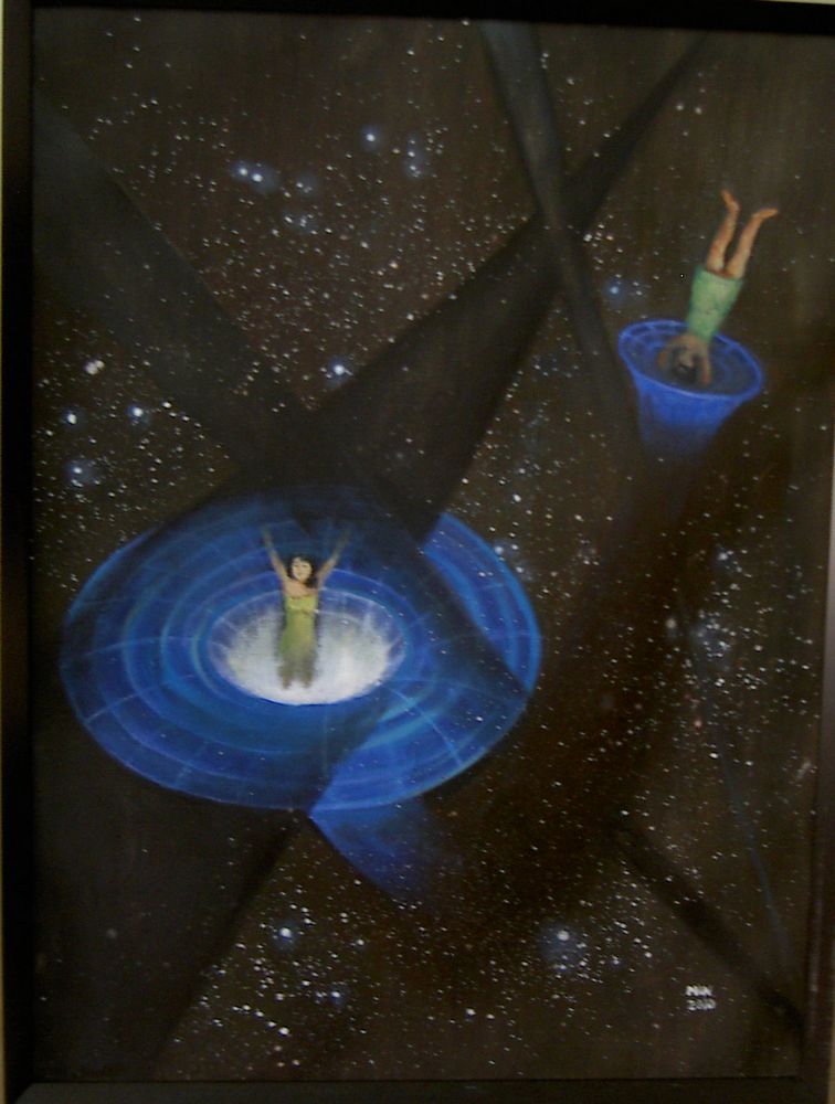 时空旅行60x80cm