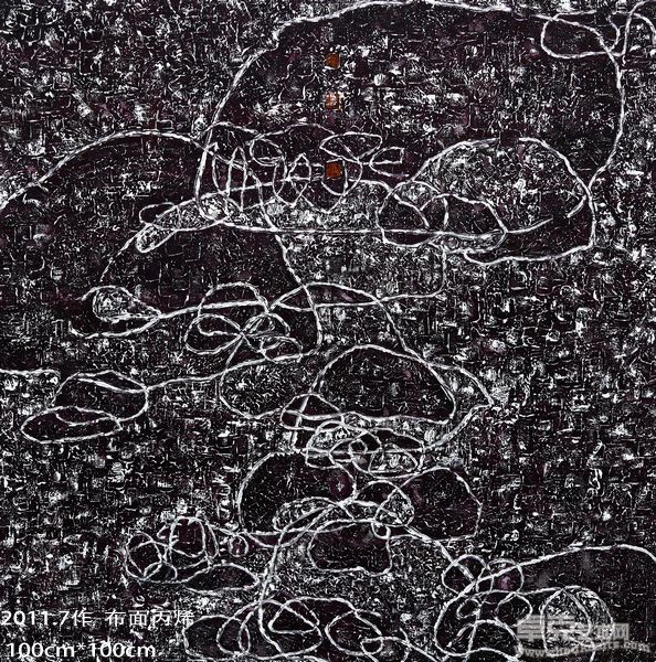 作品 (3)100*100cm