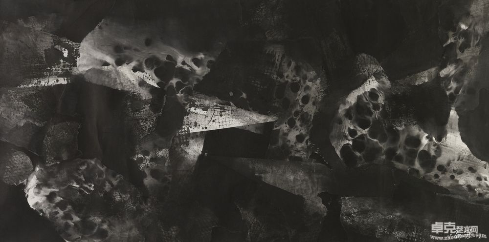 《无序漂浮 》199cm×98cm
