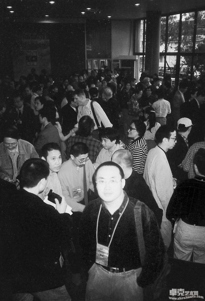 刘子建在“上海美术双年展”（1998）