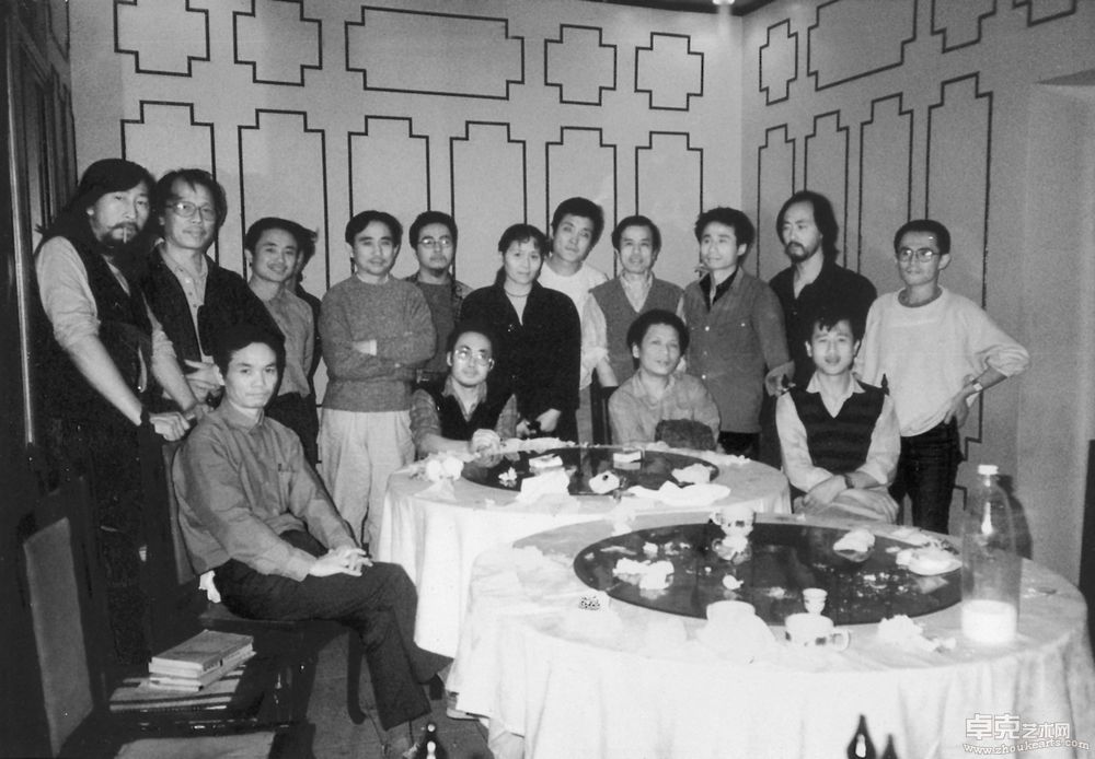 1992年南迁广州前的湖北合影
