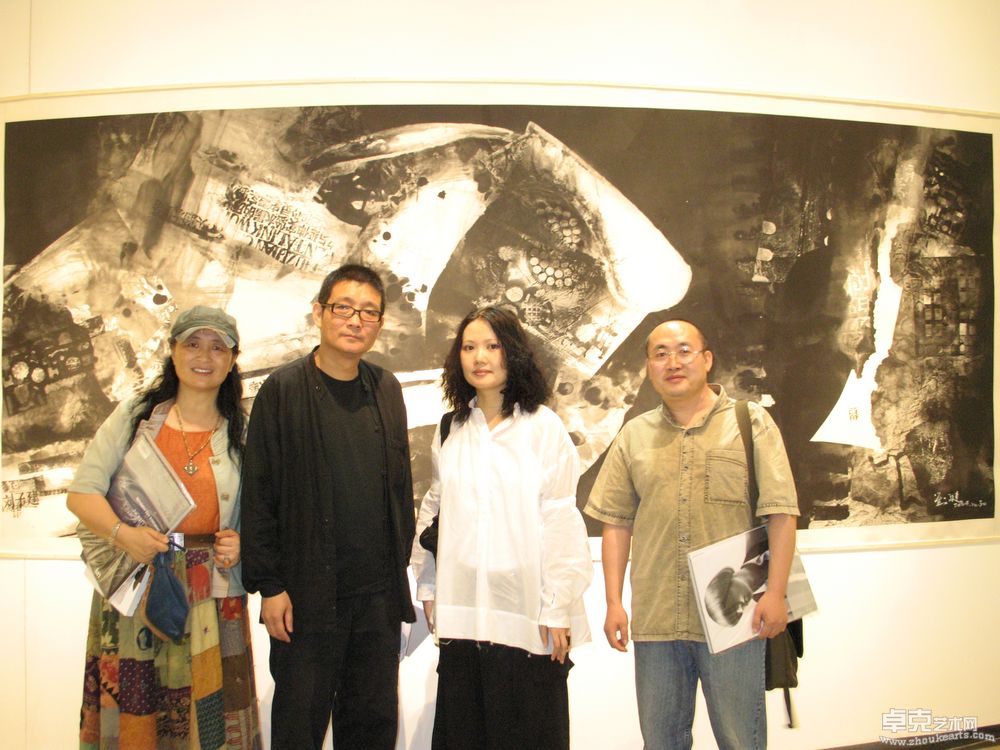 2007年6月与黄专,周力,石鸣在深圳