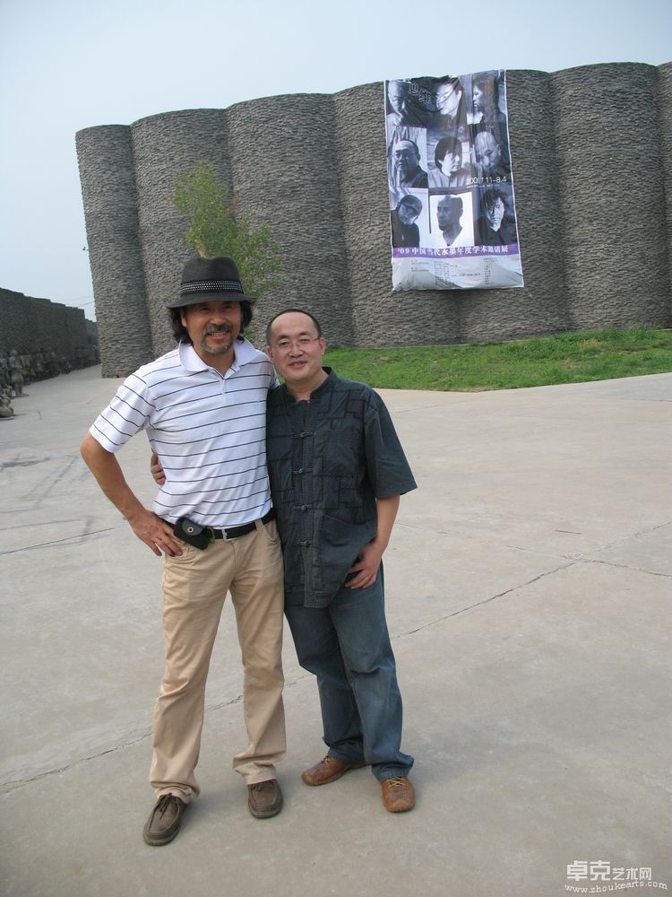 2009年9月与王炎在北京