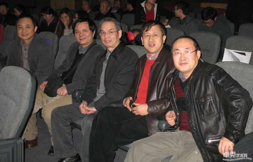 2009年12月与鲁虹,彭德邵宏,李松在北京