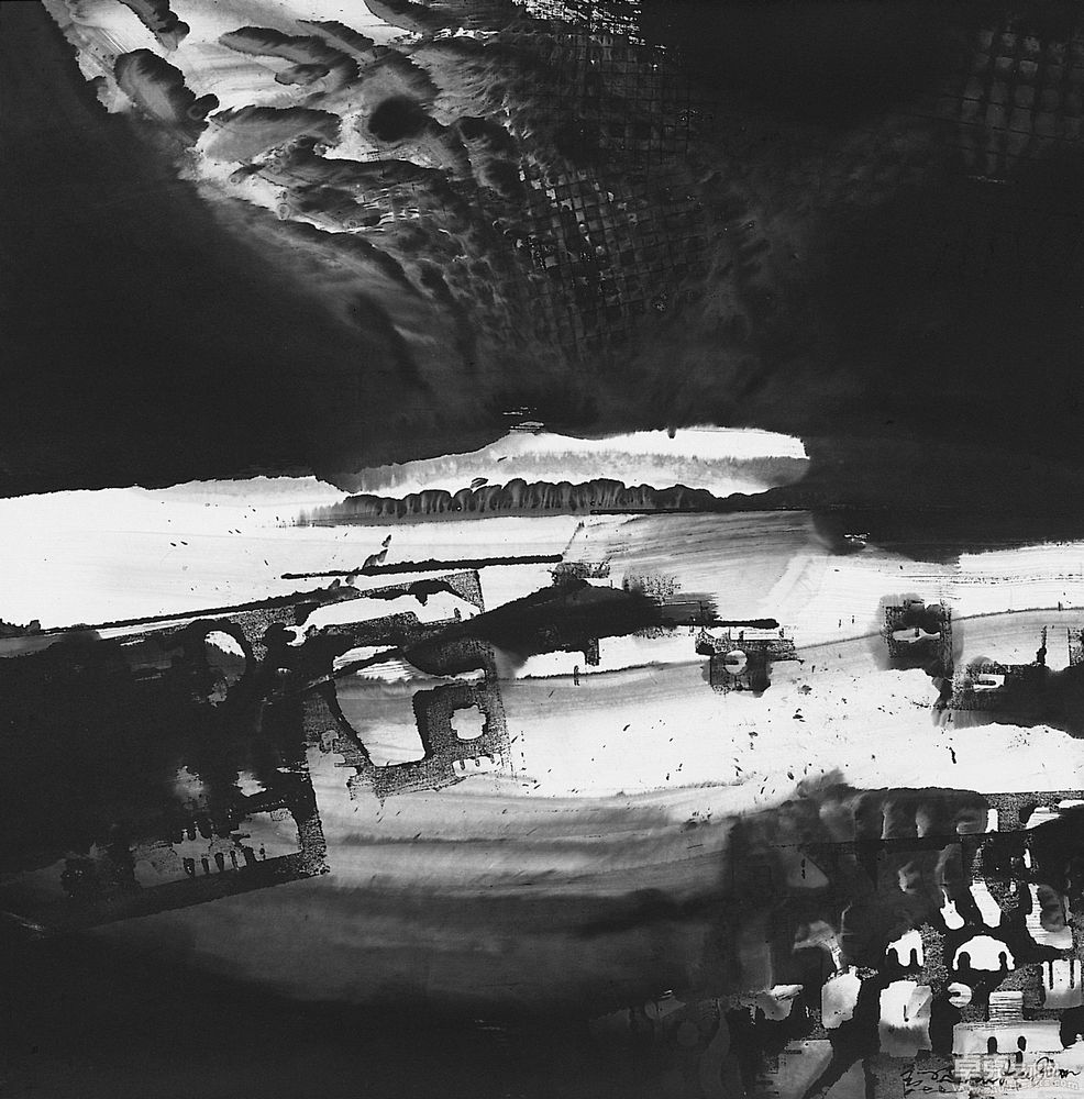 《叠合 》68x68cm