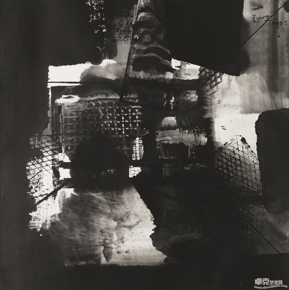 《浮出记忆》68×68 cm