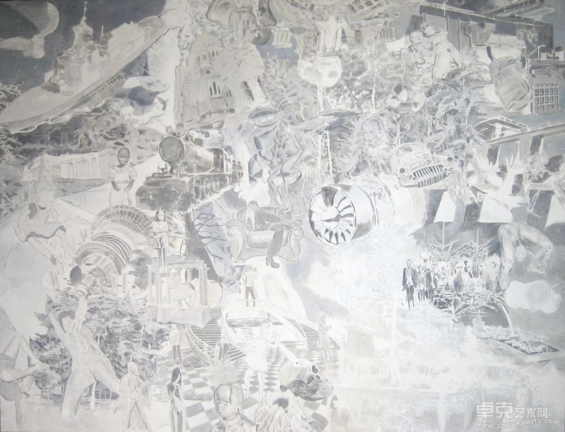 世界没有！ Non-existent in The World 220cmX290cm布面油画 Oil on Canvas 2011