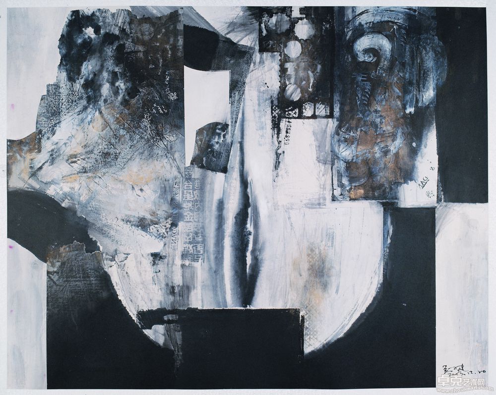 《碑铭 》136×64cm