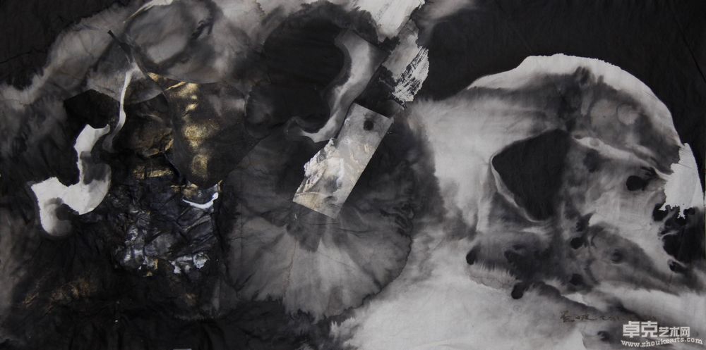 《冷然 》136×68cm