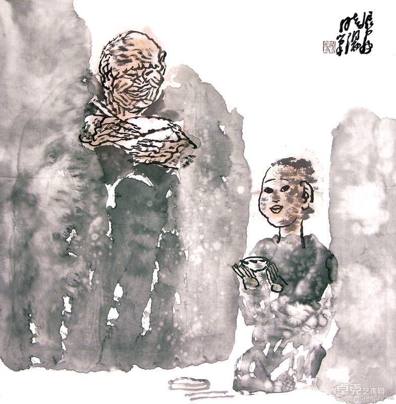 《夏日》68X68CM-2008年