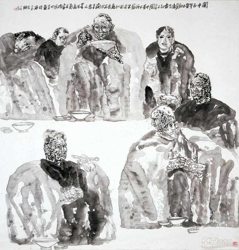 关中正午-200×190cm