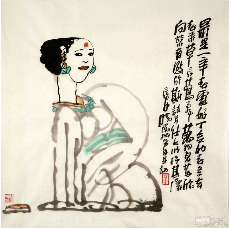 最是一年春处好 68×68cm 2007年