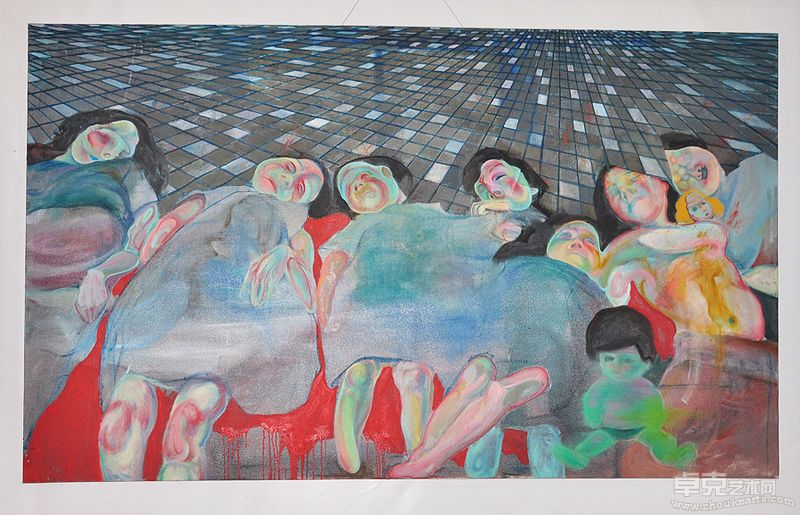 黄刚勇-记忆180x120cm（油画）