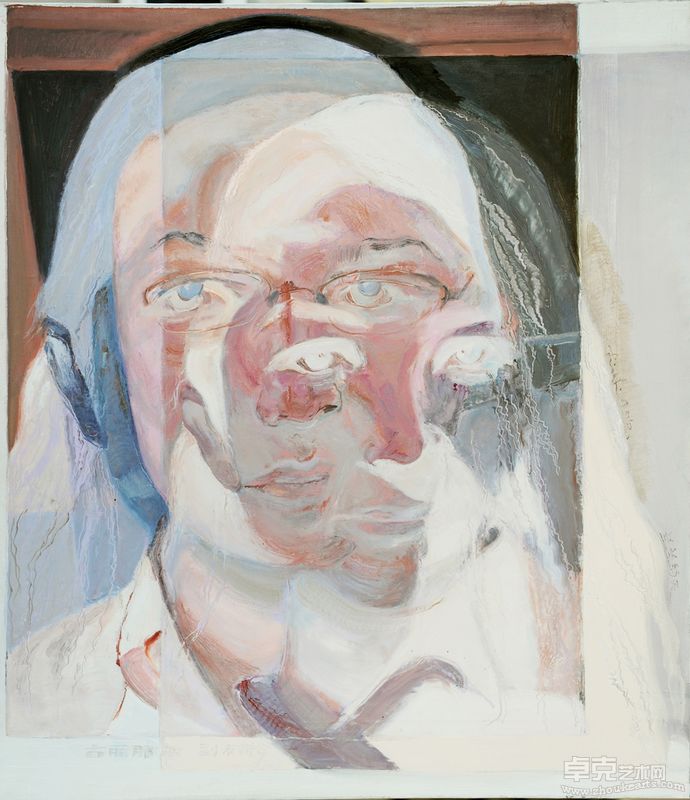 李俊-日全蚀13-70x80cm（油画）