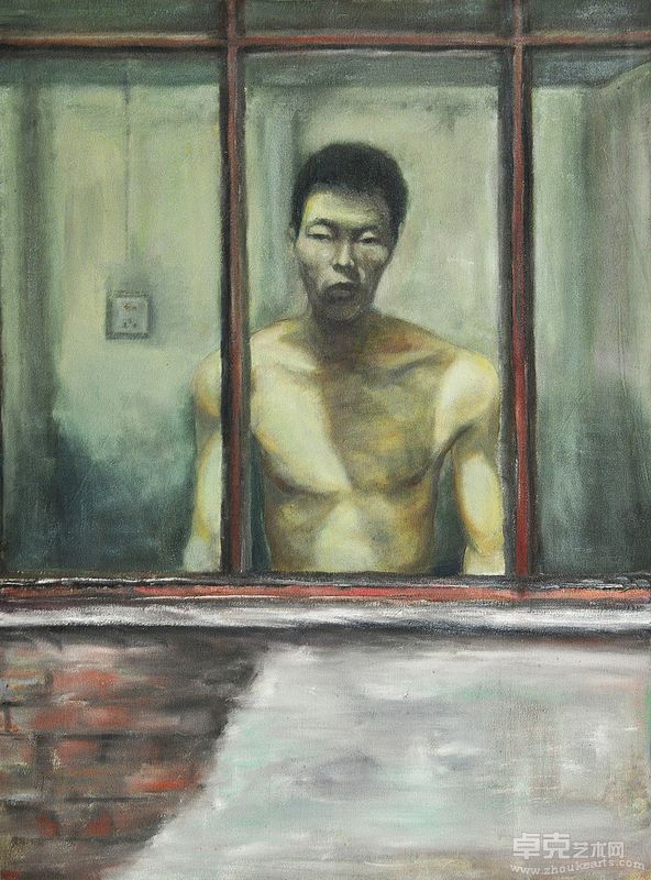 马雪岗-枷锁130x100cm（油画）