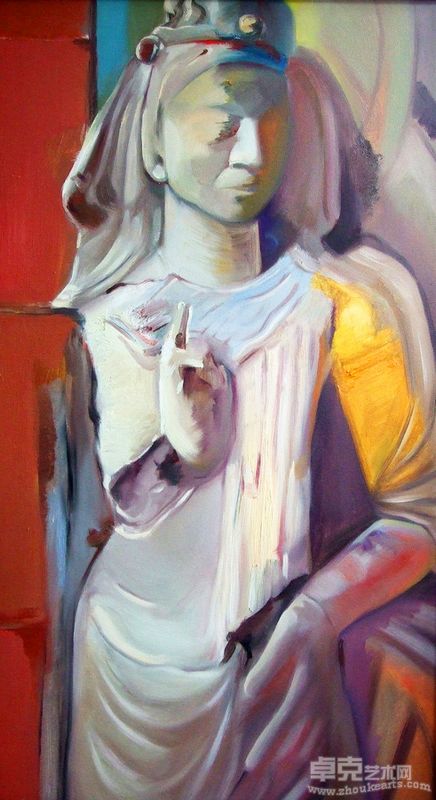谢勇琪-佛120×80cm（油画）