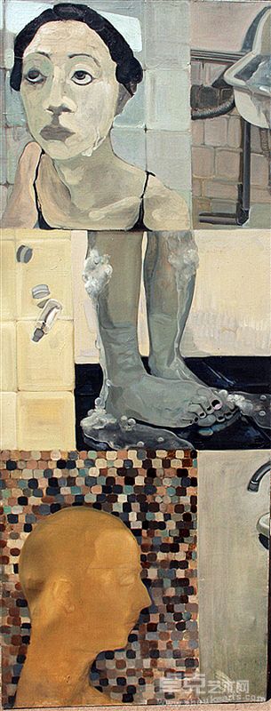 于妍-苏的生活50X130cm（油画）