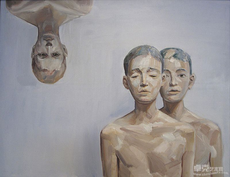 张惠-冥想1- 130x100cm（油画）