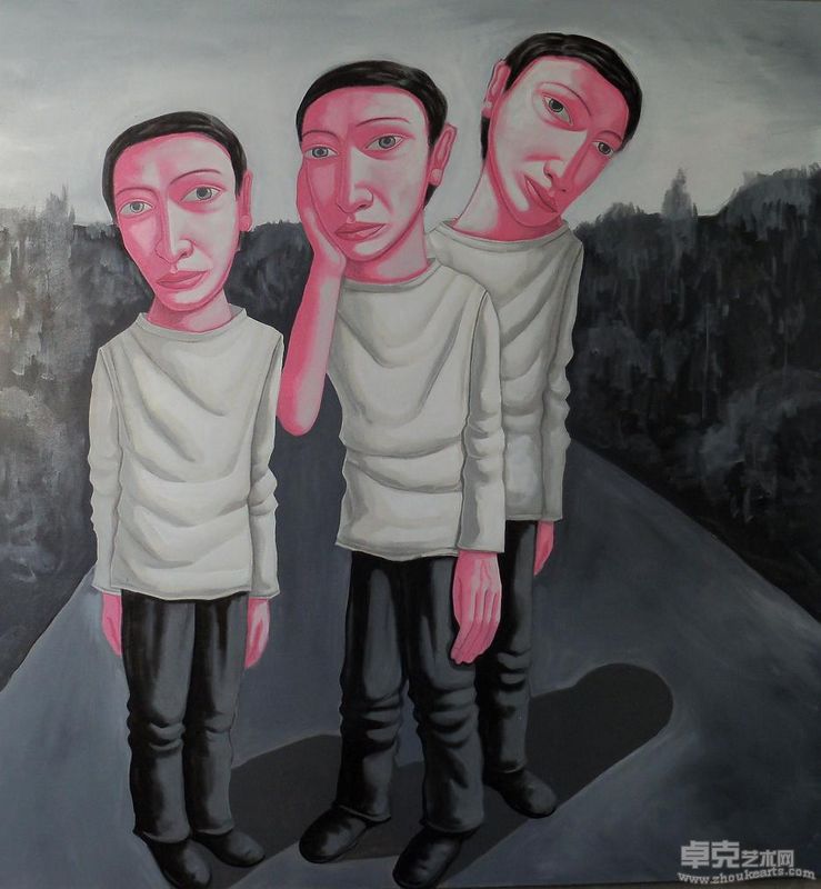 郭金逸-春游145x150cm（油画）