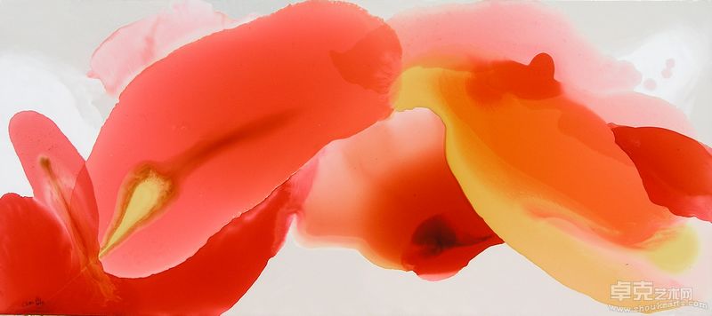 相悦03 80X180cm 布面综合材料2008