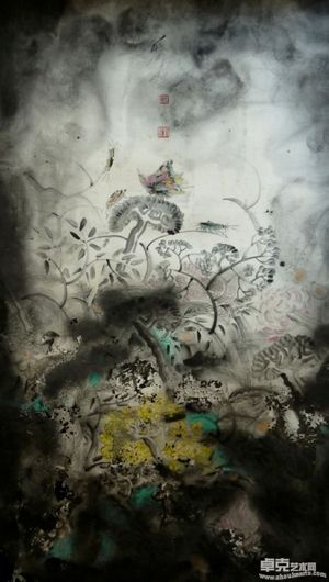 抽象水墨