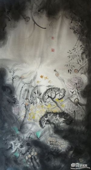 抽象水墨
