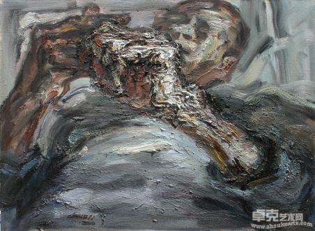 父亲NO2.80X80CM