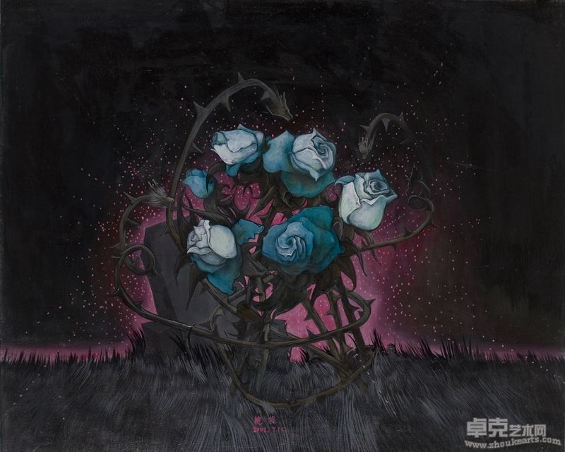 孙艳 光荣被俘 2008  布面油画 100x80cm