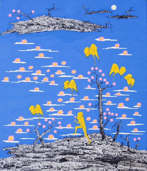 董重 风景NO.2 150×175CM  布上油彩 2009