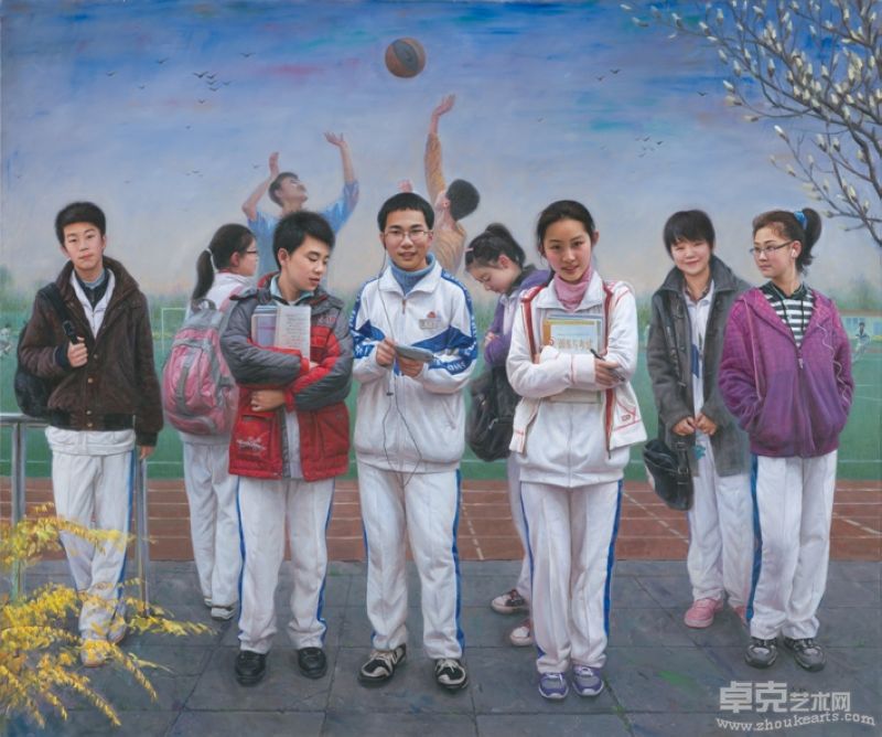 春天剛剛開始_180x150cm_2010