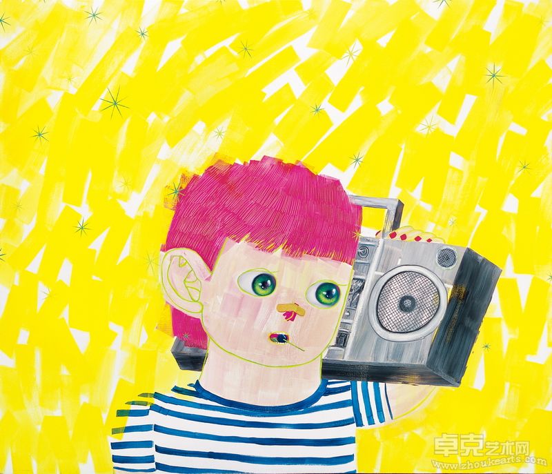 金浩钒 嘿！ 2011 布面油画 120X140cm