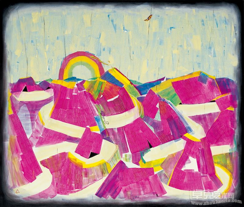 金浩钒 快到了 2011 布面油画 120X140cm