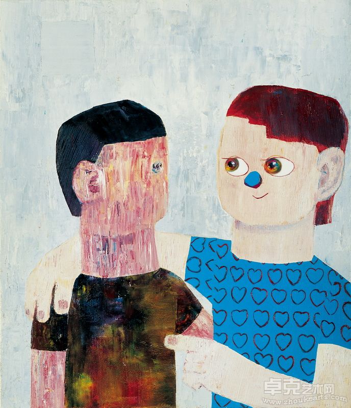 金浩钒 没什么能腐蚀你的心 2010 布面油画 70X60cm
