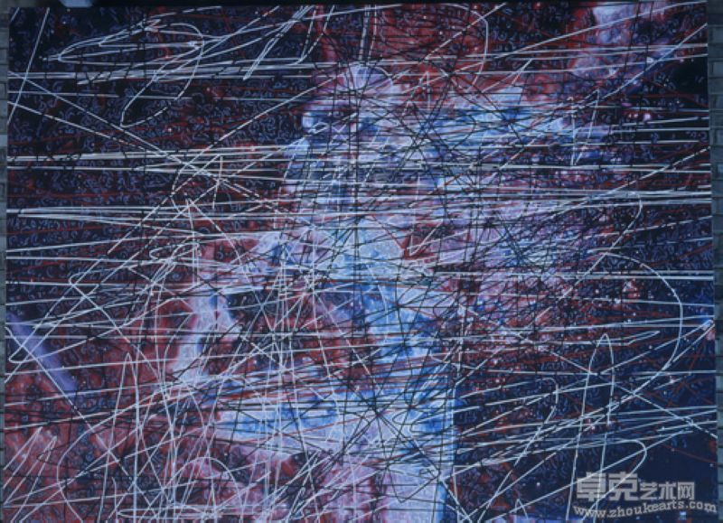 徐若涛《星云》系列14 布面油画，180×220cm     200