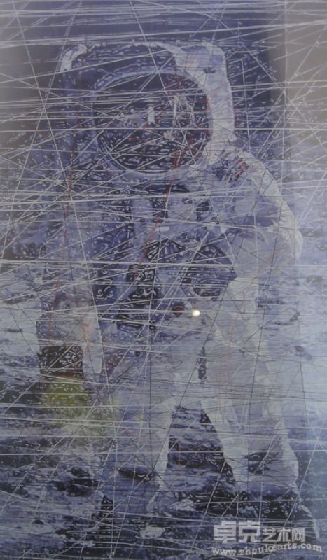 徐若涛《哟呵. 陆地》 布面油画，103.5×64.5cm   2006