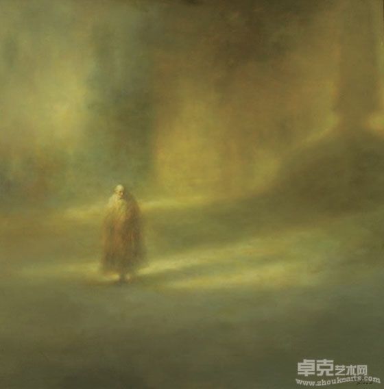 无题-06-9 70cm×70cm 2006 年 布面油彩 Untitled-06-9 70cm×70cm 2006 oil on canvas