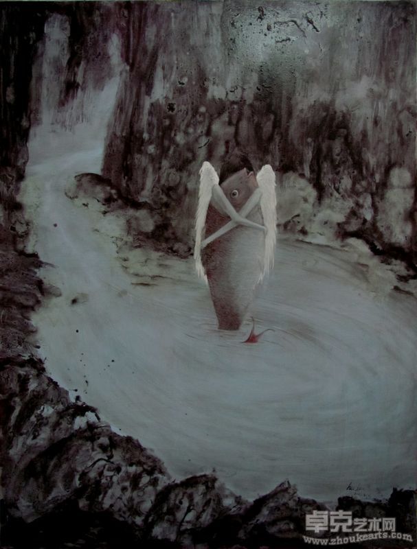 拥抱120x80cm