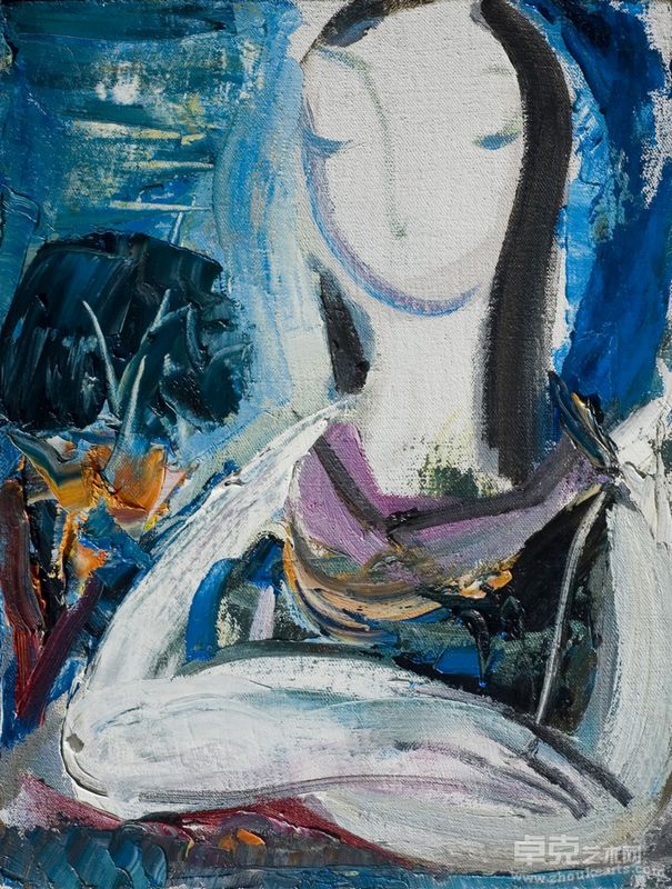 唐勇钢《少女》33×43