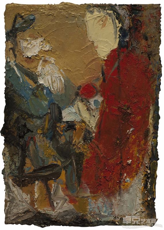 唐勇钢《苏三起解》27x35cm