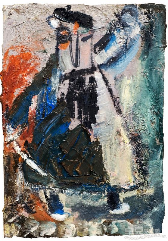 唐勇钢《英雄1》   35×25