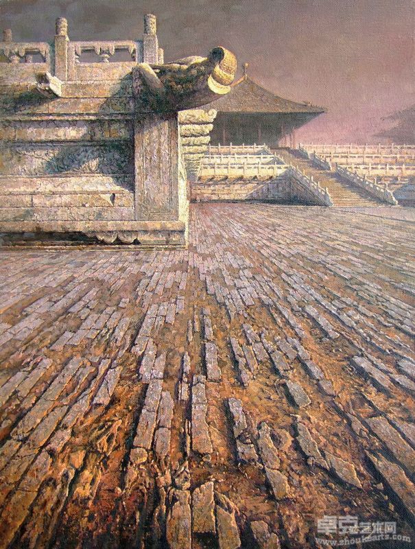 12-百年守望-80×60cm,2011年（深圳苏苏藏）