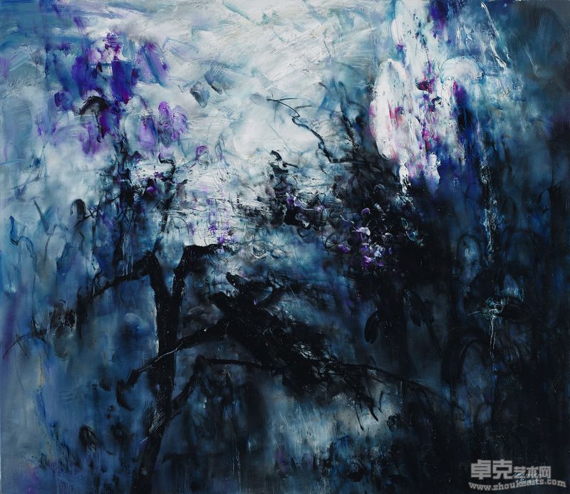 恶之花之七 130x150cm 2011 布面油彩