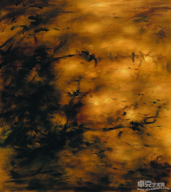 无题-08-8 200x180cm 2008 布面油彩